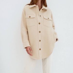 Aritzia Wilfred Free Ganna Shirt Jacket